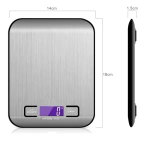 High-precision Kitchen Scale Baking Electronic Scale Model Battery Powered for Household Weighing Medicinal