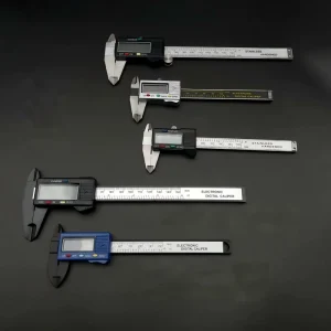 High precision Plastic Stainless Steel Vernier Calipers 0 100 150mm Inner Diameter for Jewelry Making