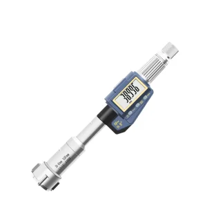 High precision Stainless Steel 3 Point Inner Diameter Digital Micrometer 0.004mm Accuracy 6 12mm Range Digital Display 1