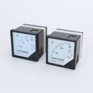 High precision voltmeter pointer voltage meter 6L2 450V application control board voltmeter