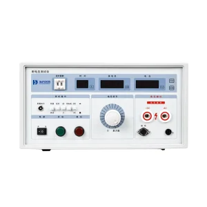 Hipot Withstand Voltage Insulation Tester LCD Display 200mA Leakage Current Timer for Cable Wire Appliance IEC UL VDE