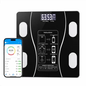 Home BMI Analysis APP 180KG Smart Digital Weighing Body Fat Scales Four Electrode Health LCD Family Body Fat Scales