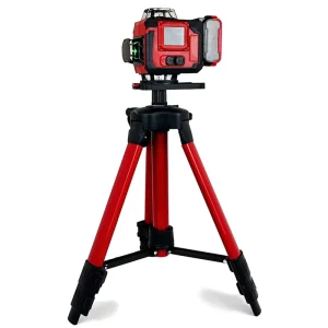 Home Decorating 4 Four Light Source Points 16 Line 360 Degree With Tripod Li-ion Automatic Green Line Leveling Laser Level Set