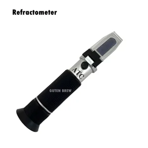 Homebrew 0 32% ATC Brix Refractometer Portable Beer Handheld Veterinary Salinity Honey Sugar Meter