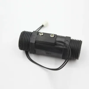 Horizontal 24V Plastic Liquid Water Flow Sensor Float Switch G3/4 IP65 5-15L/min for Washing Machine Water Pipes