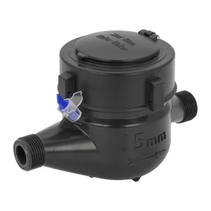 Horizontal Install Only Rotary Vane Wet Water Meter LXSK Series R80 Cold Water Meter for Global Water Supply Project
