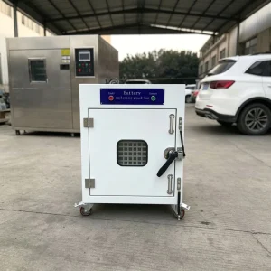 Horizontal Placement Lithium Battery Safety Test Box Suit 10 40℃ Working Environment For Battery Test Lab