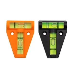 Horizontal Plastic Mini Two Ways Mini Spirit Level Measurement Instrument Scope Triangle Level T-type Spirit Level Bubble