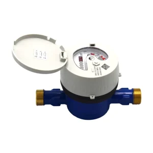 Horizontal Volumetric Water Meter Brass Body IP68 Protection DN15 OEM Customizable Mechanical Industrial Factory Use