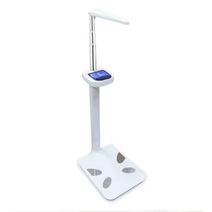 Hospital Household Adult Nonslip Ultrasonic Platform Scale Coin Operated Height Weight Scale 50g Accuracy Water Muscle Body Bone