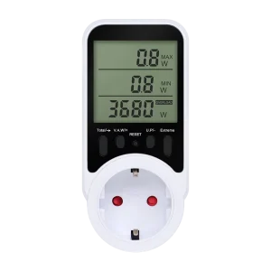 Hot Price Digital LCD Energy Power Meter Analyzer Wattmeter Single Phase Electricity Power Socket Monitoring Meter