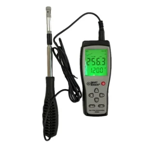 Hot Wire Thermo Anemometer Tester Thermal Anemometer Wind Speed Meter With USB