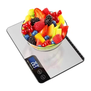 Household Bakery LCD Display Stainless Steel Electronic Digital Food Scale Kitchen Weighing Scale