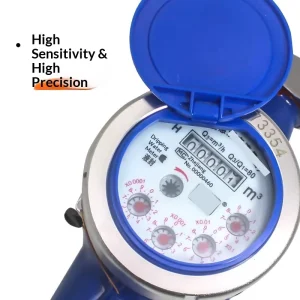 Household Hot Cold Water Meter 4 Points 6 Points 1 Inch 15 20 25 Cast Iron Stainless Steel High Sensitive