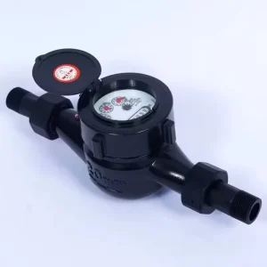 Household Hot Cold Water Meter 4 Points 6 Points 1 Inch 15/20/25 Plastic OEM Accurate Measurement