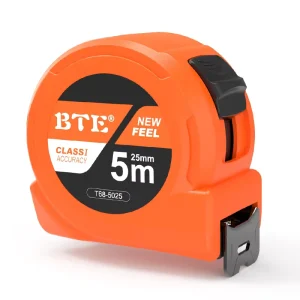 Household Metric Measuring Tape 5 Meters High Precision ABS Stainless Steel 25mm High Visibility Rolling