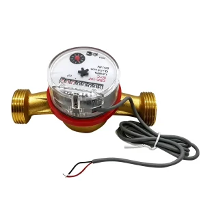 Household R160 Water Meter Single Jet DN20 Single Jet Water Meter Mechanical Brass Watermeter