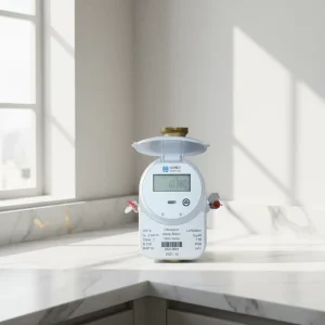 Household Ultrasonic Valve Control Water Meter Smart Water Flow Meter with Copper Body Digital Water Meter for Residential
