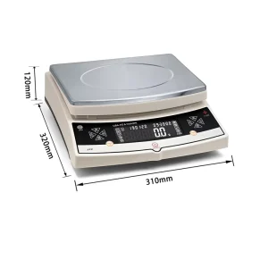 Huazhi Bench Scale 30kg 1g Precision Electronic Weighing Balance for Lab with Dual Range Platform Scale OEM