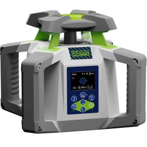 Huepar Pro RL450HVG3-2S Professional Rotary Laser Level 400m Dual Lithium Battery Auto Tracking Function Tilt/Anti Shock