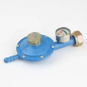 Hydraulic Pneumatic Gas Pressure Regulator with Gauge Meter for Cooking Structure Designed for Pressure Reduction