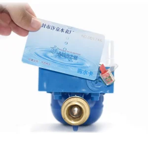 IC Card Smart Prepaid Water Meter Single Jet Wireless Water Meter