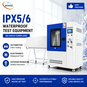 IEC 60529 IPX5 IPX6 Waterproof Water Jet Testing Equipment High Pressure Rain Spray Test Chamber for Electrical Product
