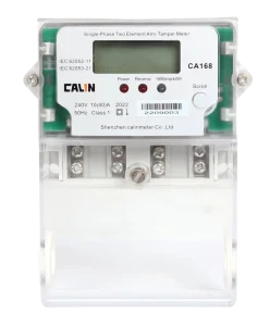 IEC Standard Single Phase Energy Meter STS Prepaid Africa Middle East Utility Class 1.0 CA168-R02