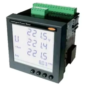 IEC Standard Three Phase Digital Electricity Meter PD500 Series Smart Class 0.5 Accuracy Analog Digital 120x120x120 Dimensions