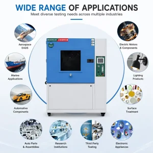 IEC60529 Programmable IP5X IP6X Dust Chamber 1000L Ingress Protection Tester High Accuracy PLC Controlled Equipment