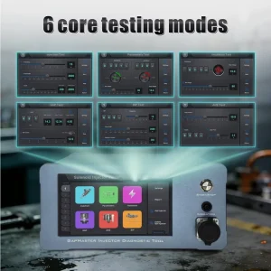 IGap 100 Portable Multi function Common Rail Injector for Injection Pressure Tester BIP AHE Solenoid Valve Resistance