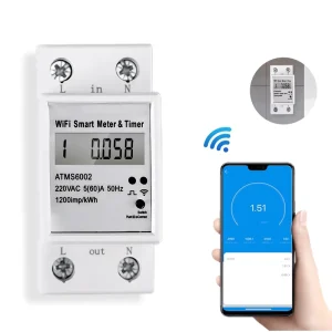 IOT Smart Wifi Electric Energy Meter Single Phase Digital KWH Meter Smart Wifi Prepaid Energy Meter