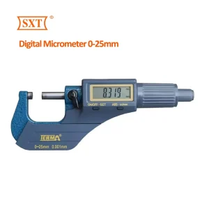 IP65 Digital Micrometer 0-25mm 0.001mm High Precision Electronic Outside Micrometer with Industrial Quality Control Tool
