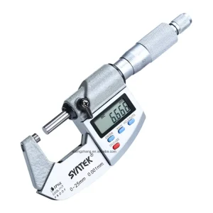IP65 Waterproof Digital Micrometer With Scale Diameter Measuring Tool 0 25mm 25 50mm 50 75mm 75 100mm 0.001mm Coolant Proof