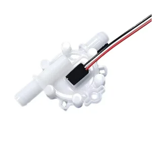 IP67 Food Grade Optical Liquid Flow Sensor with Hall Effect Pulse Output 5-24VDC for Smart Home & Industrial Use