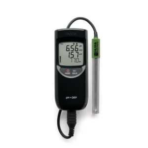 IP67 Rated Waterproof pH ORP Temperature Meter Titanium Electrode Body Dust Proof Field Portable HI991003