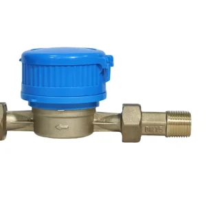 IP68 Protection Single Jet Wet-type Brass Body Water Meter Threaded Connection