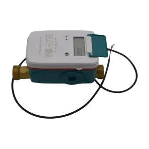 IP68 Waterproof Brass NB IoT Ultrasonic Flow Meter Remote Valve Shutoff Battery Meter for Indoor and Outdoor Pipelines