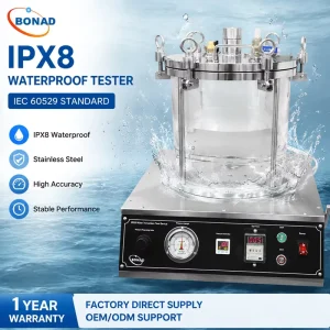 IPX8 Waterproof Tester Immersion Test Equipment Hydrostatic Pressure Tester for IEC 60529 Lab Test