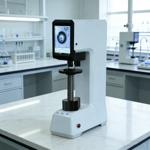 ISO 6506 2 ASTM E10 Five Stations Automatic Brinell Hardness Tester Touch Screen Wide Hardness Test Scales