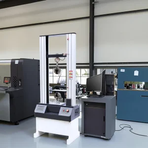 ISO ASTM GB Universal Tensile Testing Machine 220v Equipment with Compress Bend Shear for Test Functions 1 Year Warranty