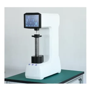 ISO ASTM Screw up Automatic Touch Screen Rockwell Hardness Tester Electronic Driven Excellent Operation and Easy Watching