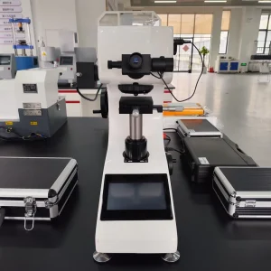 ISO Certified Micro Vickers Hardness Tester Touch Screen Control Customs Duty Optimization