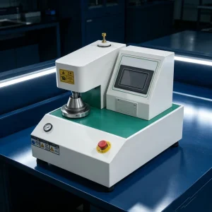 ISO2759 Standard Bursting Strength Tester Touch Screen Paper Burst Test Instrument With Printing Function