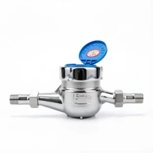 ISO4064 European Standard Dry Type Multi Jet Mechanical Water Meter Class B Cold Water Meter 0.1% Accuracy Glass Metal Brass