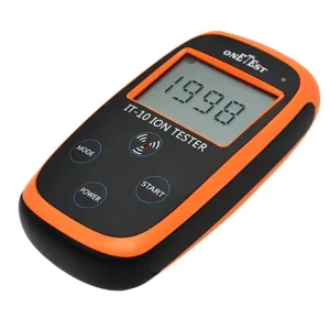 IT 10 High Performance Portable 9V Battery Solid Paint Powder Mineral Static Negative Ion Detector Tester CE for IP55