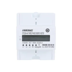 Indirect Connection CT Three Phase Four Wire Energy Meter electric kWh Meter