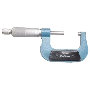 Industrial 25-50mm Outer Diameter Micrometer Precision Measuring Tool Measurement Accuracy ±0.001 mm Material Stainless Steel