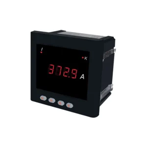 Industrial AC Digital Ammeter Panel Current Meter for SCADA Substation Control Cabinet
