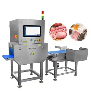 Industrial Conveyor Belt Metal Detector Inspection System 400mm Width 0.1mm Detection Motor Windows 11 LAN USB Ports